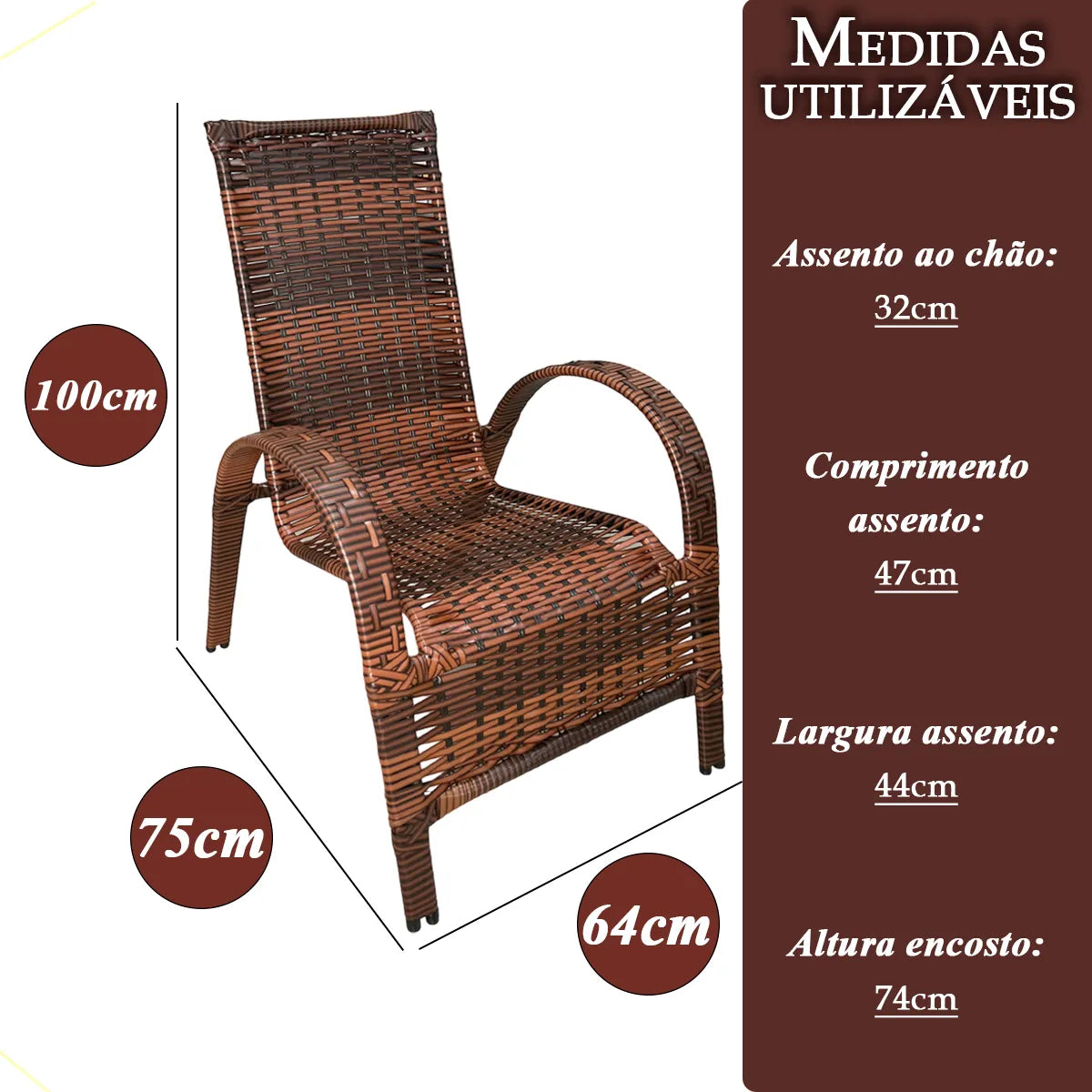 [PRÉ-BLACK FRIDAY] - Kit com 4 cadeiras de Fibra JUNCO Sintética de alta qualidade + 1 Mesa de fibra Brinde, Cor: AMÊNDOAS TERRACOTA