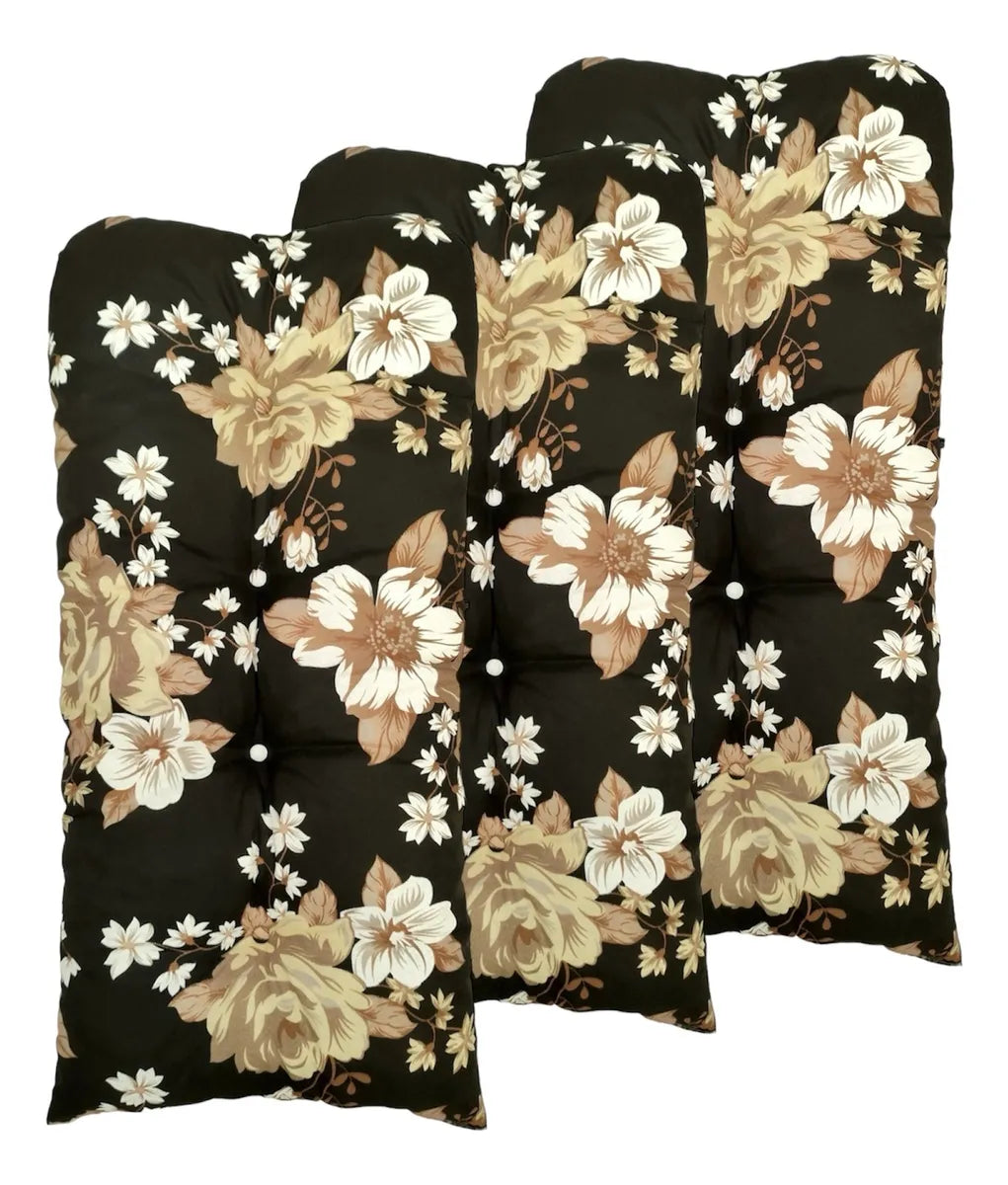 [PRÉ-BLACK FRIDAY] - KIT 1 Namoradeira, 2 Cadeiras Completo Rosa/BEGE + Brinde 1 Mesa Centro, 4 Almofadas P/ Jardim - CASA DA MESA